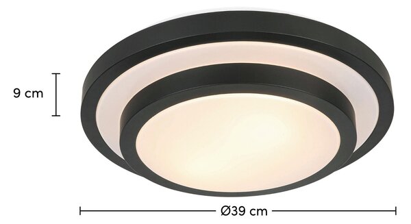 STROPNÉ SVIETIDLO, 39/9 cm Boxxx - Interiérové svietidlá