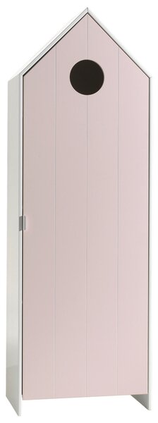DETSKÁ ŠATNÍKOVÁ SKRIŇA, ružová, biela, 57,6/171,3/37 cm MID.YOU - Detské izby, Online Only