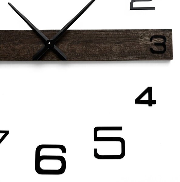 Minimalistické elegantné hodiny dubové drevo I SENTOP MAS023-3169