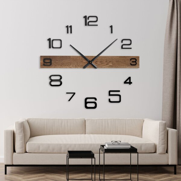 Drevené nástenné hodiny s minimalistickým dizajnom pre interiér | SENTOP MAS023-3073