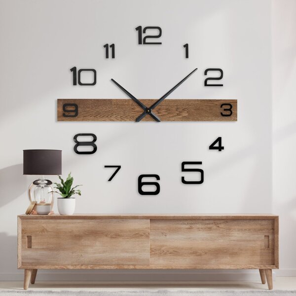 Drevené nástenné hodiny s minimalistickým dizajnom pre interiér | SENTOP MAS023-3073
