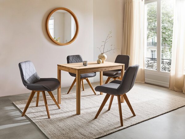 JEDÁLENSKÝ STÔL, divoký dub, 110-160/70/75 cm Linea Natura - Stoly