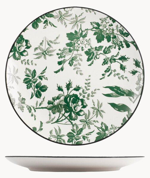 Porcelánové plytké taniere Margaret, 6 ks