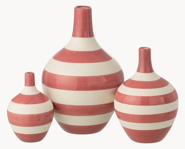 Porcelánové vázy Streif, 3 ks