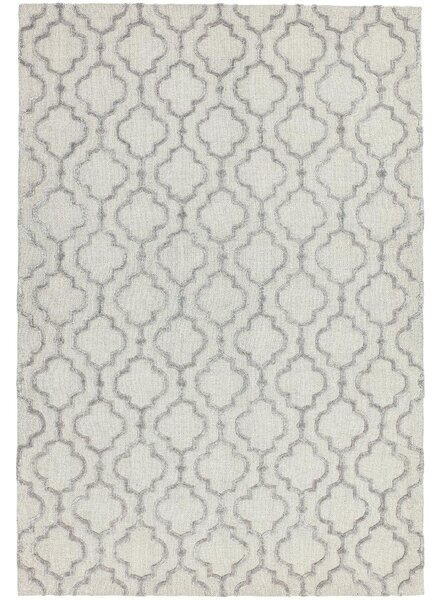 ASIATIC LONDON Dixon Grey Ogee - koberec ROZMER CM: 120 x 170