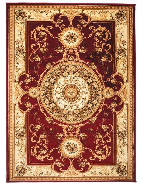Kusový koberec klasický vzor 3 bordó 160x220cm