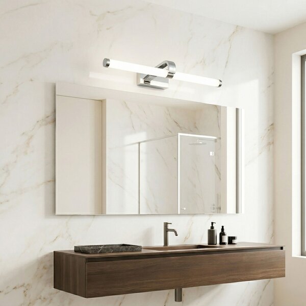 Toolight Rea, Kúpeľňové nástenné LED svietidlo APP1882-1W 60cm CHROME, OSW-66037