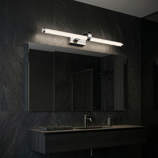 Toolight Rea, Kúpeľňové nástenné LED svietidlo APP1882-1W 60cm CHROME, OSW-66037