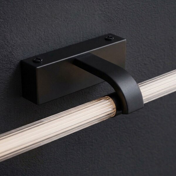 Toolight Toolight, LED nástenné svietidlo 60cm, 13W, 4000K, 1000lm, APP1888-1W, čierna matná, OSW-66043