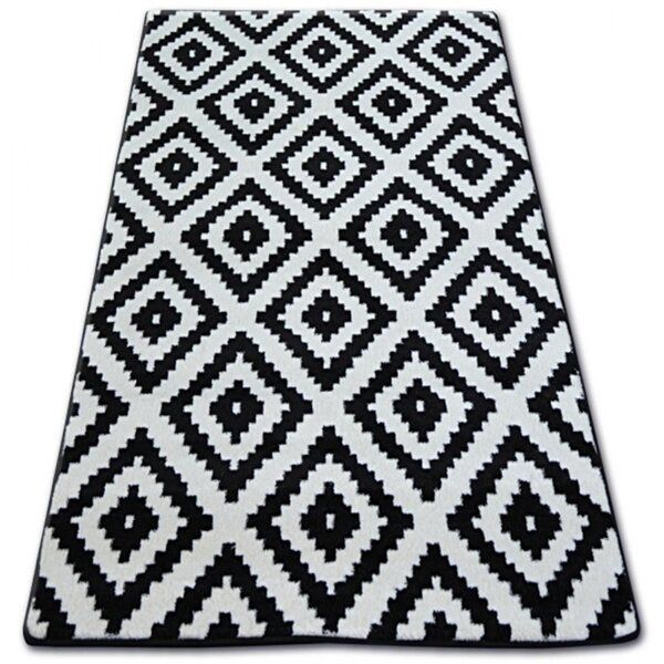 Kusový koberec Estel čierny 60x100cm