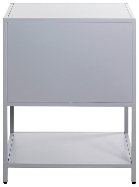 NOČNÝ STOLÍK, sivá, 45/60/30 cm - Nočné stolíky, Online Only