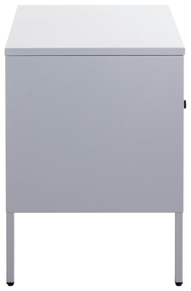 NOČNÝ STOLÍK, sivá, 45/50/35 cm - Nočné stolíky, Online Only