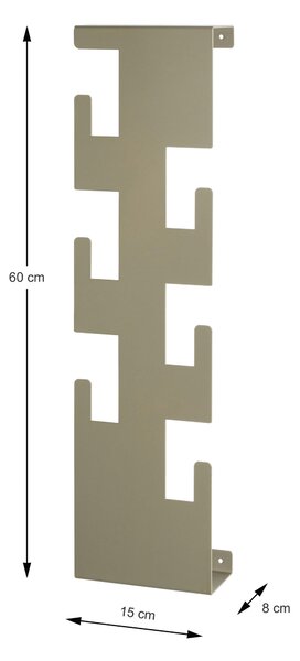 NÁSTENNÝ VEŠIAK, 15/60/8 cm - Online Only drobný nábytok, Online Only