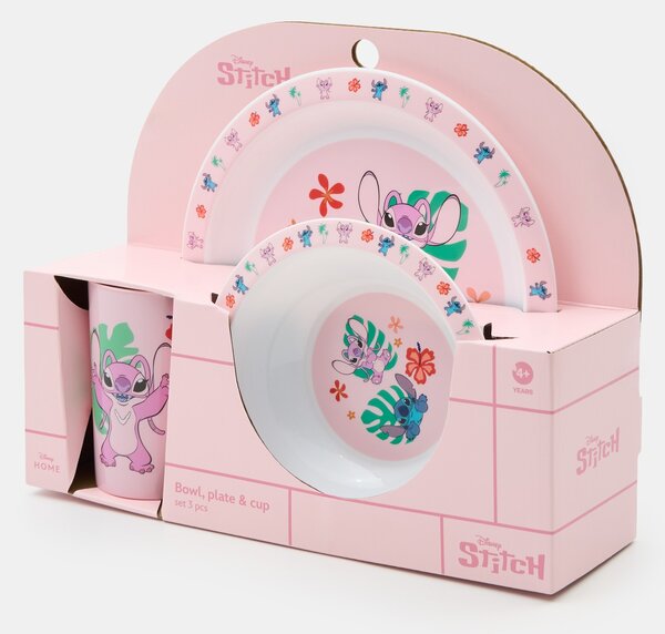 Sinsay - Súprava riadu Stitch, 3 ks - viacfarebná