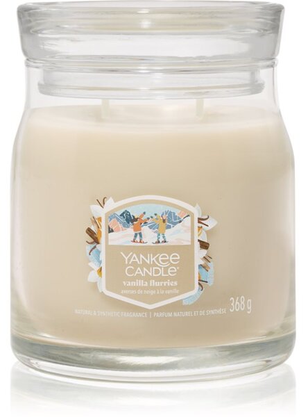 Yankee Candle Vanilla Flurries vonná sviečka Signature 368 g