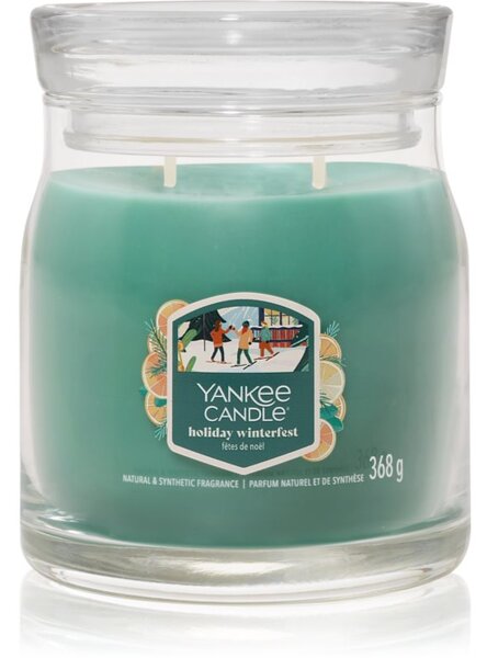 Yankee Candle Holiday Winterfest vonná sviečka Signature 368 g