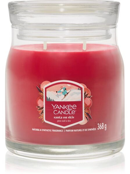 Yankee Candle Santa On Skis vonná sviečka 368 g