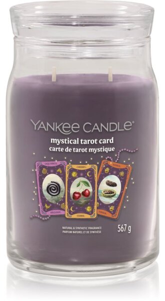 Yankee Candle Halloween Mystical Tarot Card vonná sviečka Signature 567 g