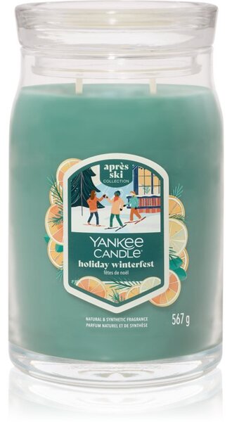 Yankee Candle Holiday Winterfest vonná sviečka Signature 567 g