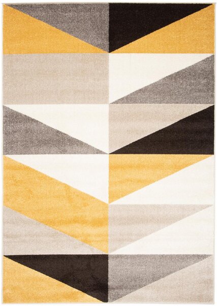 Kusový koberec Averti žlto hnedý 133x190cm