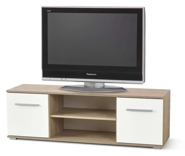 TV stolík Lima, biela / dub sonoma