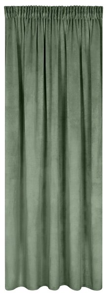 ZATEMŇOVACÍ ZÁVES NA PÁSKE ROSA 140X270 CM TMAVOMÄTOVÁ