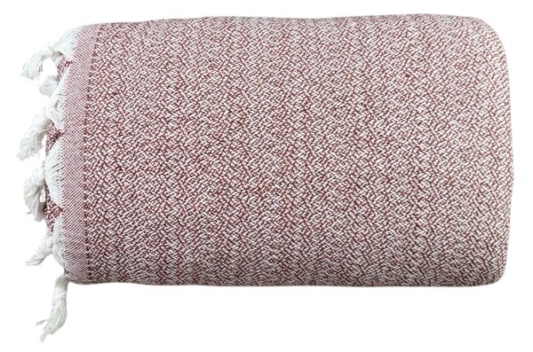 Sendia Textil ELVORA ČERVENÁ - Prehoz na posteľ 240x260 CM