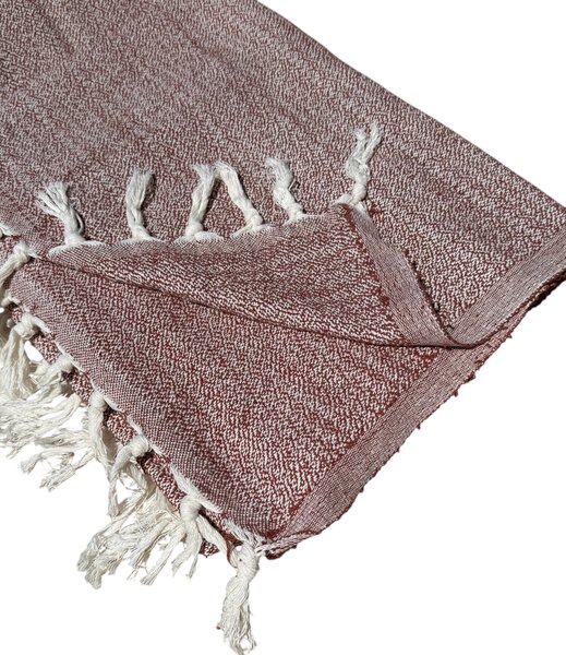 Sendia Textil ELVORA ČERVENÁ - Prehoz na posteľ 240x260 CM