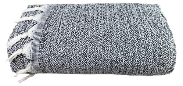 Sendia Textil ELVORA ČIERNA - Prehoz na posteľ 240x260 CM