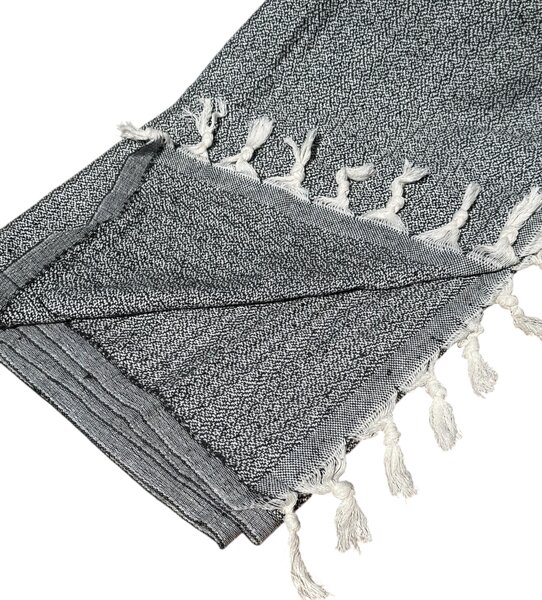 Sendia Textil ELVORA ČIERNA - Prehoz na posteľ 240x260 CM
