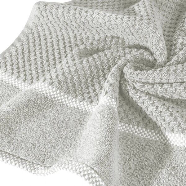 FROTÉ UTERÁK CALEB2 50X90 CM STRIEBORNÁ