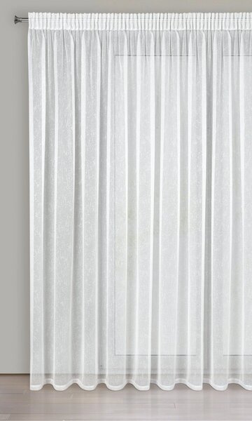 ZÁCLONA NA PÁSKE KELLY 300 X 250 CM BIELA