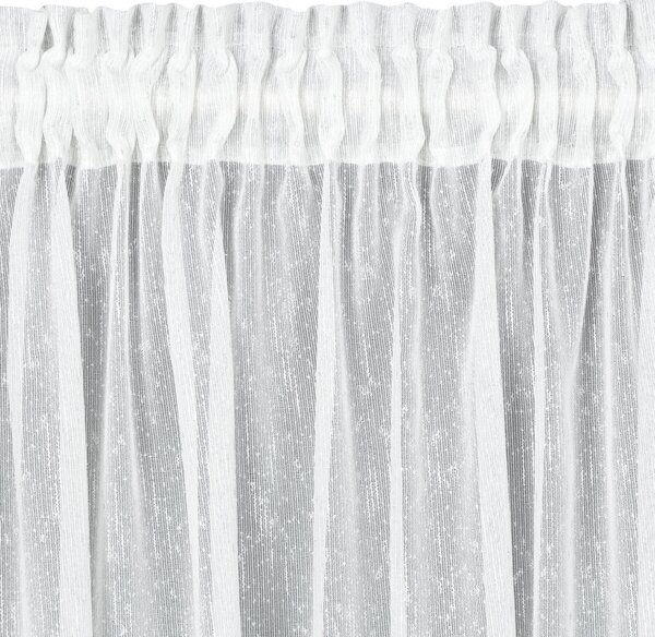 ZÁCLONA NA PÁSKE KELLY 300 X 250 CM BIELA