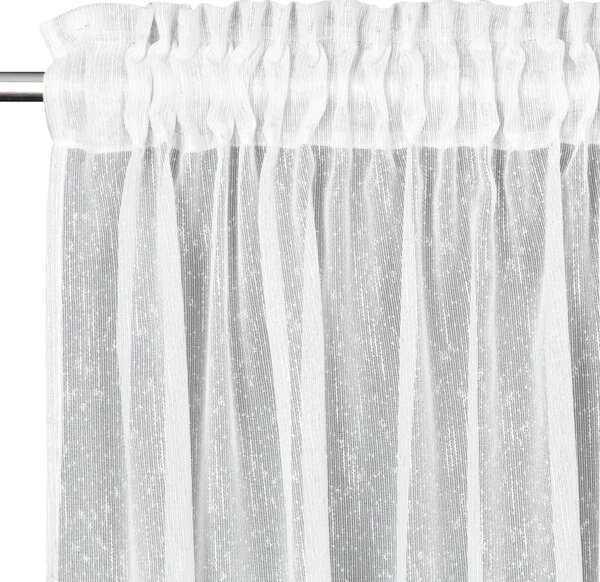 ZÁCLONA NA PÁSKE KELLY 300 X 250 CM BIELA
