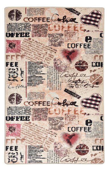 Conceptum Hypnose Koberec Coffee 80x200 cm béžový/ružový