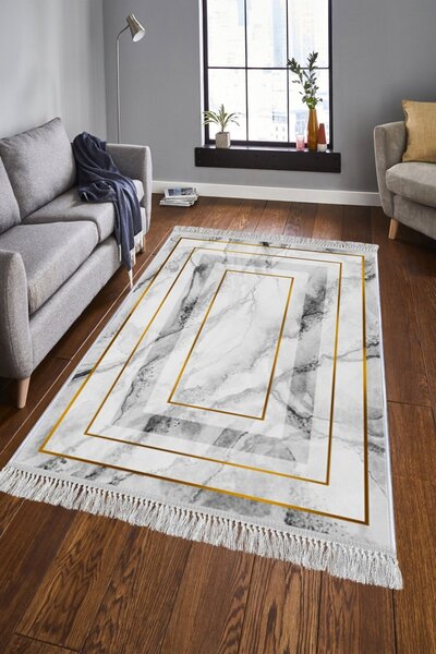 Conceptum Hypnose Koberec Prue 80x120 cm biely/sivý