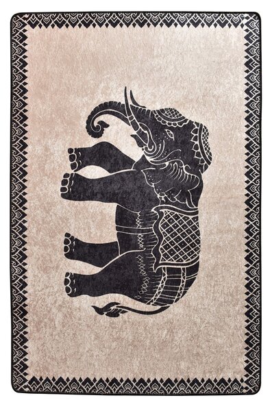 Conceptum Hypnose Koberec Elephant 80x200 cm béžový/čierny