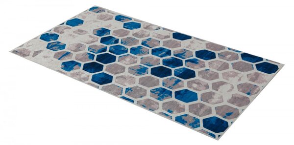 Conceptum Hypnose Koberec Ivy 80x200 cm modrý