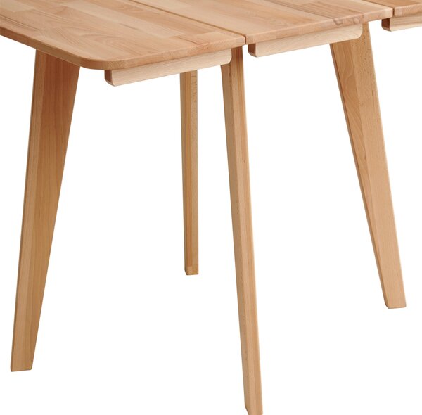 SKLÁPACÍ STÔL, jadrový buk, jadrový buk, 94/75/75 cm P & B - Stoly, Online Only
