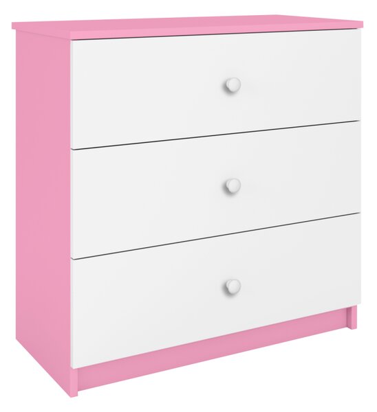 Kocot kids Komoda Babydreams 80 cm ružová