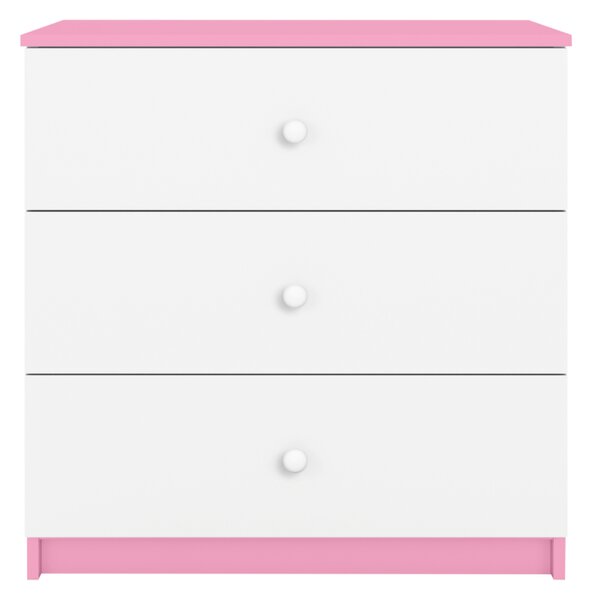 Kocot kids Komoda Babydreams 80 cm ružová