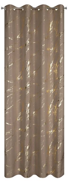 ZÁVES NA KRÚŽKOCH LANI 140X250 CM VZOROVANÁ