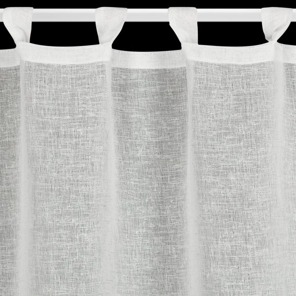 KRÁTKA VIANOČNÁ ZÁCLONA NA PÚTKACH XMAS3 60X150 CM VZOROVANÁ
