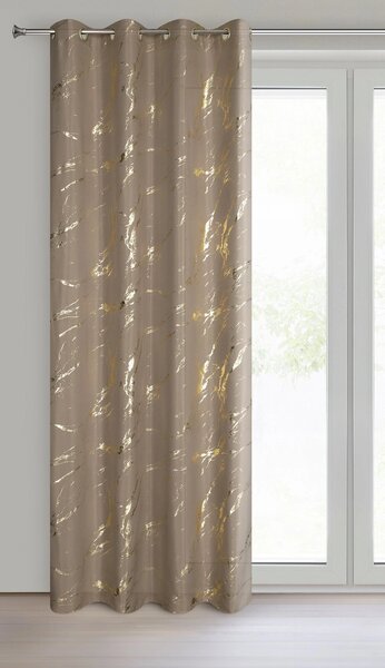 ZÁVES NA KRÚŽKOCH LANI 140X250 CM VZOROVANÁ