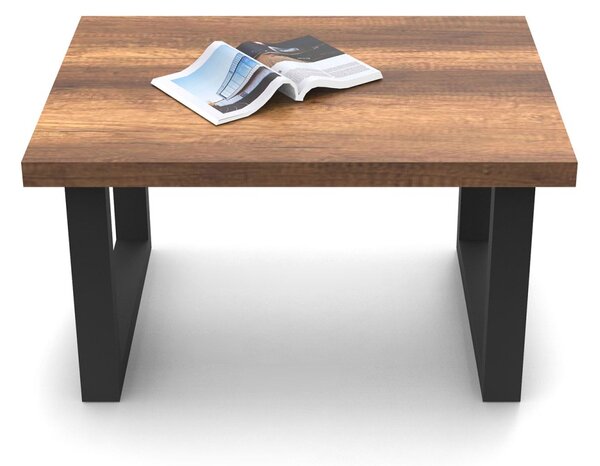 Hanah Home Konferenčný stolík MN02 - BA 80 cm orech/antracit