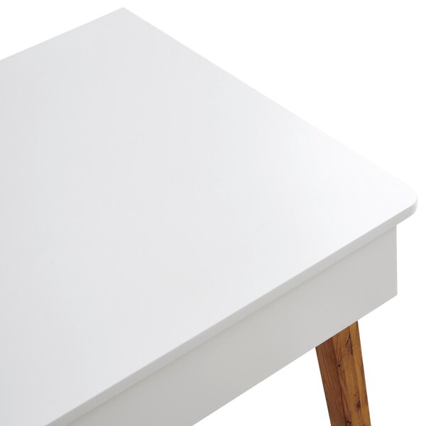 PÍSACÍ STÔL, biela, farba duba, 120/60/76 cm MID.YOU - Online Only kancelárie, Online Only