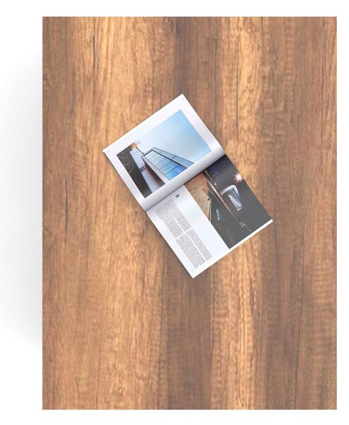 Hanah Home Konferenčný stolík MN02 - BA 80 cm orech/antracit