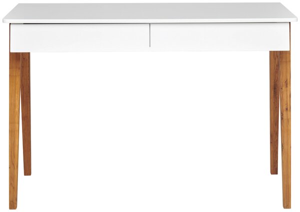 PÍSACÍ STÔL, biela, farba duba, 120/60/76 cm MID.YOU - Online Only kancelárie, Online Only