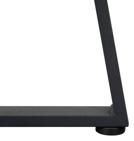 KONFERENČNÝ STOLÍK, čierna, dub artisan, kov, kompozitné drevo, 80/80/42 cm Boxxx - Stolíky do obývačky, Online Only