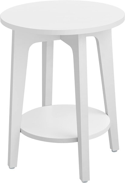 SONGMICS Odkladací stolík Vasagle Rufo biely
